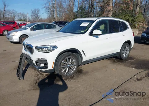 2019 BMW X3 xDrive30I z USA, uszkodzony, nr VIN 5UXTR9C59KLE21541